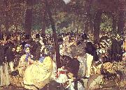 Edouard Manet Music in the Tuileries oil on canvas